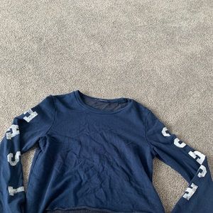 Tilly's east coast cropped crewneck